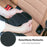 Universal Child Safety Seat Anti-Slip Mat Waterproof Pad Car Seat Protective Cover with Storage Pocket - Black Lines - 4