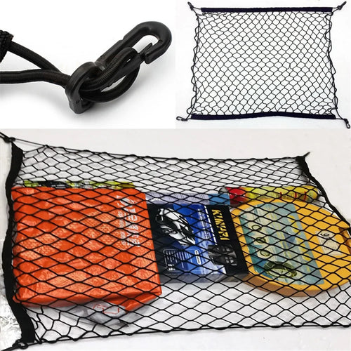 Universal Auto Car Rear Trunk Boot Organizer Pocket Cargo Net Mesh Storage Bag - 1