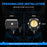 Motorcycle Super Bright LED Headlight White+Yellow Light Motorbike External Modified Spotlight - 6