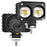 Super Bright Motorcycle White+Yellow LED Headlight Motorbike External Modified Spotlight - 1