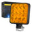 48W 12V 16-LED Car Driving Work Light Waterproof Square Car Off-Road Headlight - Yellow Light - 1