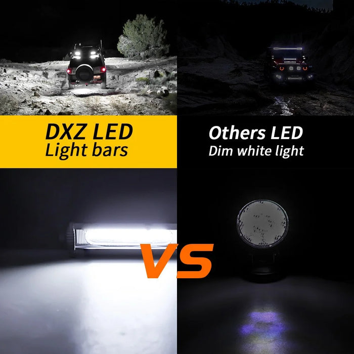 COB 9W Super Bright Car DRL Light SUV Excavator Working Light Daytime Running Lamp - 5