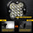 3-inch 48W 16-LED Car Truck Forklift Spotlight Square Waterproof Engineering Vehicle Headlight - White Light - 3