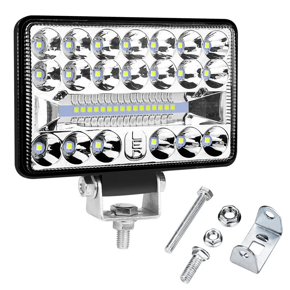 4-inch 36LED Car SUV Off-Road 108W Spotlight Floodlight Waterproof Vehicle Driving Headlight - 1