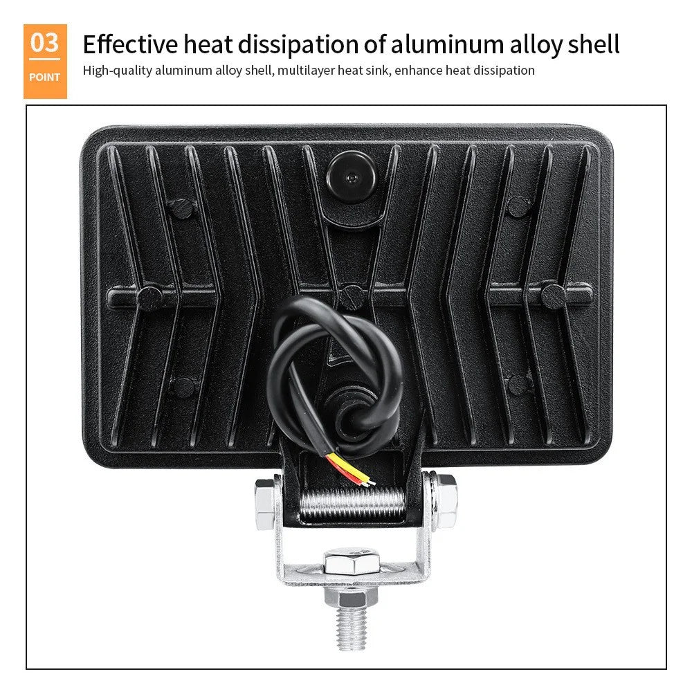 4-inch 36LED Car SUV Off-Road 108W Spotlight Floodlight Waterproof Vehicle Driving Headlight - 7