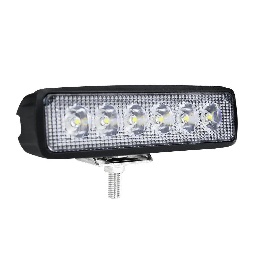 18W Car SUV Off-Road 6LED Spotlight Waterproof Vehicle Super Bright Bar Lamp Headlight - 1
