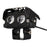 W65 Motorcycle Modification Spotlight White+Yellow LED Waterproof Motorbike Headlight - 2