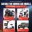 JPV74 Waterproof 12-48V Motorcycle Spotlight Red and Blue Strobe Lamp for Motorbike - 6