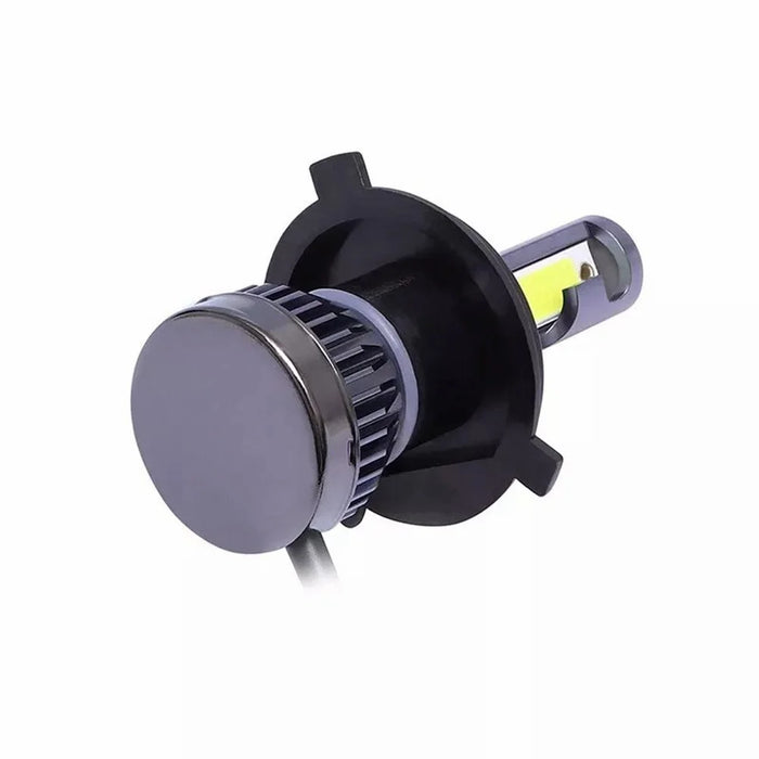 2Pcs H4 LED Headlight 360 Degree Illumination 120W 6000K High Low Beam Car Fog Lamp - 3