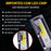 2Pcs H4 LED Headlight 360 Degree Illumination 120W 6000K High Low Beam Car Fog Lamp - 4
