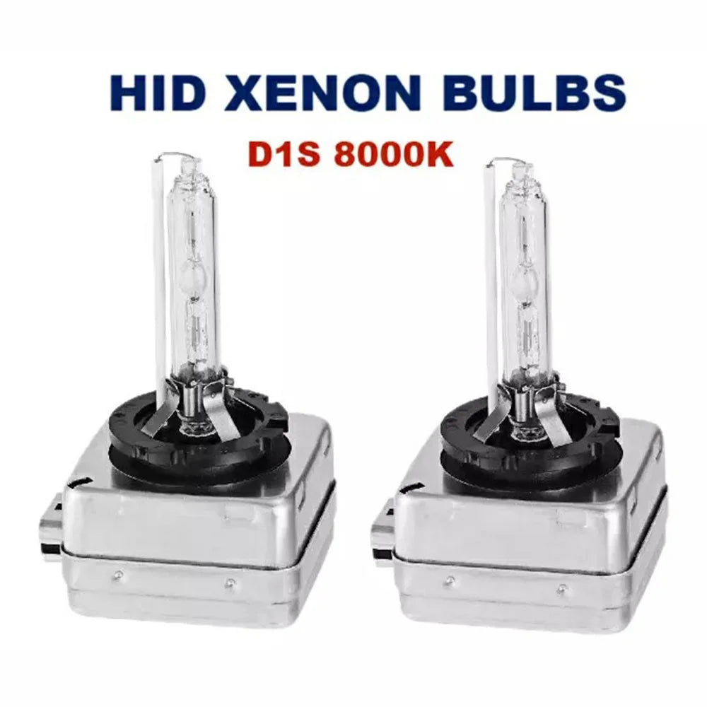 2Pcs D1S Car Headlight 8000K High Brightness IP68 Waterproof Xenon Bulb HID Lamp - 2