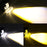 15W Motorcycle Spotlight IP68 Waterproof LED Work Light with 180 Degree Adjustable Bracket - 2