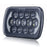 105W High Power IP67 Waterproof High Low Beam Square Car LED Headlight for 5x7 6x7 Inch Vehicles - 1
