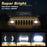 105W High Power IP67 Waterproof High Low Beam Square Car LED Headlight for 5x7 6x7 Inch Vehicles - 5