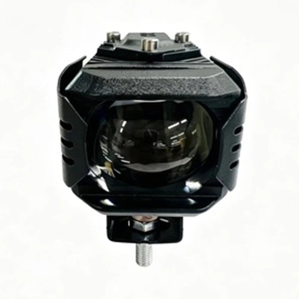 F15 IP67 Waterproof LED Auxiliary Light 18W 6000LM Warning Lamp for Car Motorcycle - Black - 5