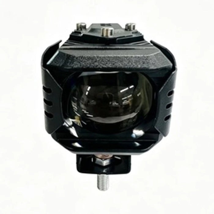 F15 IP67 Waterproof LED Auxiliary Light 18W 6000LM Warning Lamp for Car Motorcycle - Black - 5