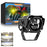 M8 Motorcycle LED Light 40W 5500LM IP68 Waterproof Dual Beam Spotlight for Off-Road - Black - 1