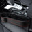 HY-C16 Multifunctional Auto Seat Gap Storage Box Car Cup Holder Seat Organizer - Driver Side/Black - 1