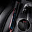 049 Car Seat Gap Organizer Front Car Seat Crevice Storage Box - Wine Red - 5