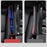 049 Car Seat Gap Organizer Front Car Seat Crevice Storage Box - Wine Red - 7