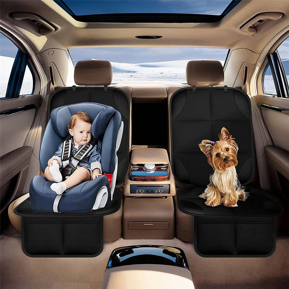 Car Back Seat Protector Cover Children Protection Mat Baby Seat Protector Pad Kids Safety Cushion - 4