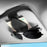 Portable Sunglasses Holder Bill Holder Clip Card Storage Accessories for Car Visor - Black - 4
