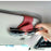 Portable Sunglasses Holder Bill Holder Clip Card Storage Accessories for Car Visor - Black - 5