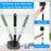 DM-095 32.5-46.5cm Window Cleaner with Handle and Microfiber Cloth Cleaning Tool Car Windshield Cleaning Device - 4