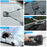 DM-095 32.5-46.5cm Window Cleaner with Handle and Microfiber Cloth Cleaning Tool Car Windshield Cleaning Device - 7