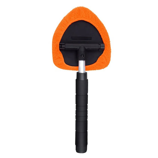 DM-131 32.5-47.5cm Extendable Handle Window Windshield Cleaning Tool Window Cleaner with Microfiber Cloth Car Window Cleaning Device - 2