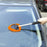 DM-131 32.5-47.5cm Extendable Handle Window Windshield Cleaning Tool Window Cleaner with Microfiber Cloth Car Window Cleaning Device - 3