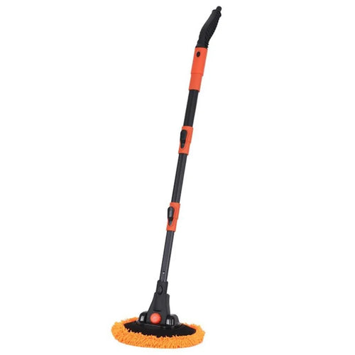 9595 Telescopic Long Handle Car Wash Broom Soft Washing Mop Non Scratch Cleaning Tool - 1
