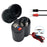 CS-313F1 12-24V Motorcycle Modify Dual USB Charger Waterproof Phone Charging Adapter with Cigarette Lighter Head and Switch - 1
