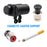 CS-313F1 12-24V Motorcycle Modify Dual USB Charger Waterproof Phone Charging Adapter with Cigarette Lighter Head and Switch - 4
