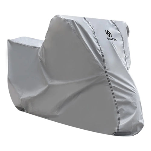 WUPP CS-1410 Motorcycle Cover Thickened Oxford Fabric All Season Waterproof Motorbike Cover (M Size) - Silver - 1