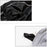 WUPP CS-1410 Motorcycle Cover Thickened Oxford Fabric All Season Waterproof Motorbike Cover (S Size) - Black - 2