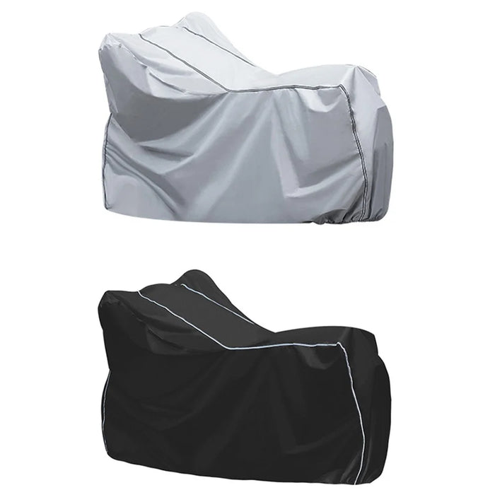 WUPP CS-1410 Motorcycle Cover Thickened Oxford Fabric All Season Waterproof Motorbike Cover (S Size) - Black - 7