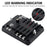 WUPP CS-3394A1 6 Way Blade Fuse Block with Negative Bus LED Indicator for Car Boat Van SUV - 7