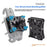 WUPP CS-1637A1 Motorcycle Bicycle Phone Holder Shock Absorber Vibration Dampening Buffer - 7