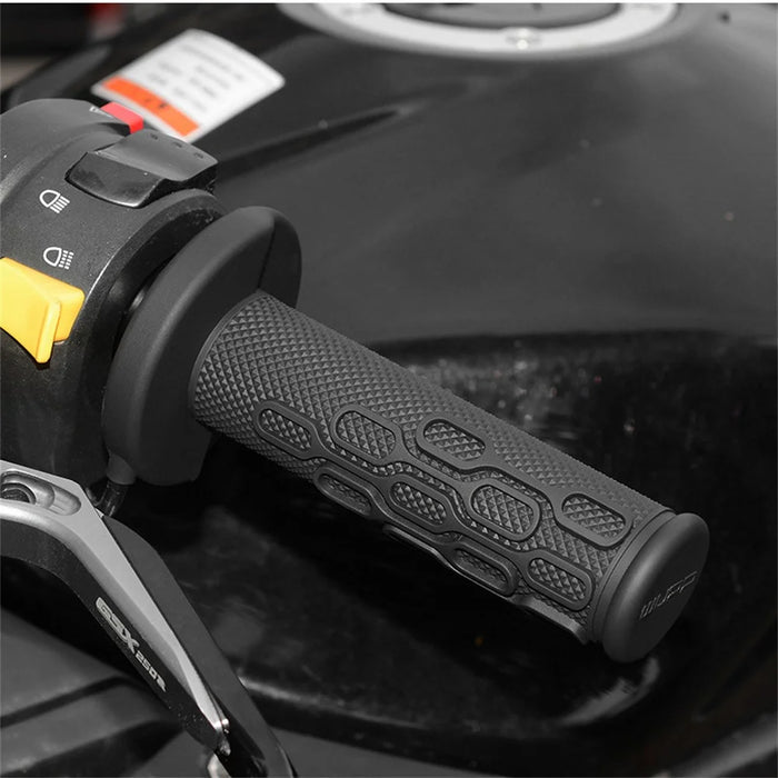 WUPP CS-1991C1 O3 Motorcycle Heated Grips Handlebar Hot Grip 5+1 Level with CNC Switch - 3