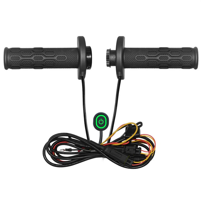WUPP CS-1991C1 O3 Motorcycle Heated Grips Handlebar Hot Grip 5+1 Level with CNC Switch - 7