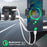 WUPP CS-1849D1 Motorcycle Charger USB-A+Type-C Motorbike Handlebar Charger - 2