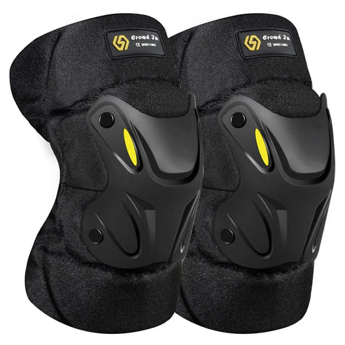 WUPP CS-1361F1 1 Pair Crowd In Knee Brace Motorcycle Racing Knee Guards Pads - 1