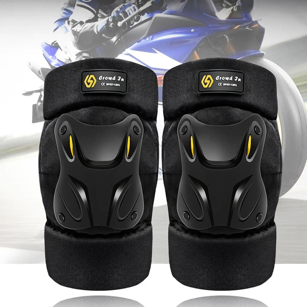 WUPP CS-1361F1 1 Pair Crowd In Knee Brace Motorcycle Racing Knee Guards Pads - 2