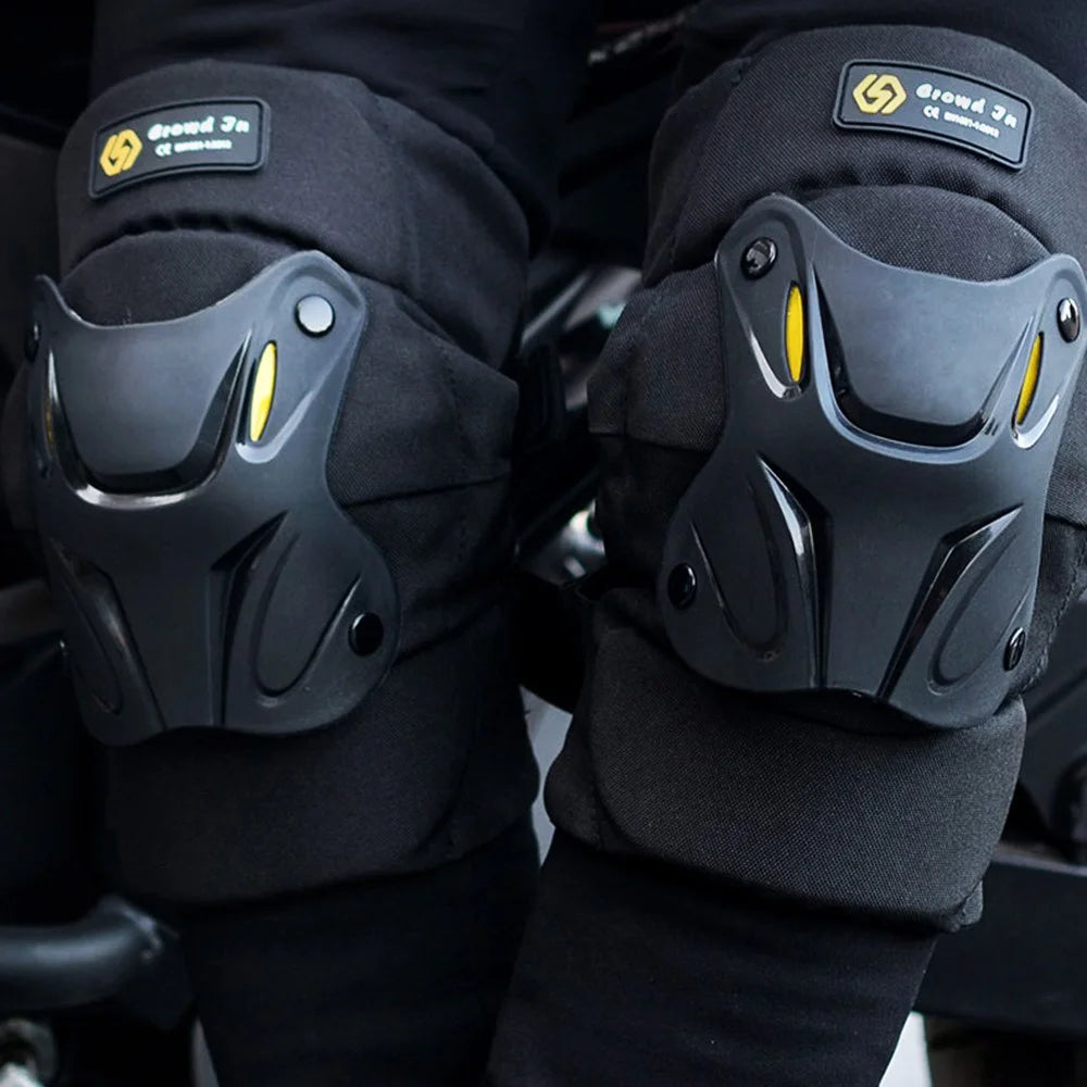 WUPP CS-1361F1 1 Pair Crowd In Knee Brace Motorcycle Racing Knee Guards Pads - 3