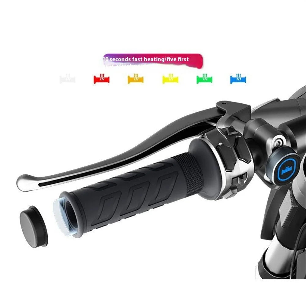 WUPP CS-1956D1 Motorcycle Heated Grips with 5+1 Temperature Adjustable / 1.5m ACC Cable - 2