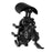 WUPP CS-2056B1 Motorcycle Phone Holder Rearview Mirror Mount Anti-Shock Phone Bracket - 2
