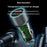 DUDAO R4T 49W Transparent Car Charger QC3.0 USB+Type-C PD Fast Charging Power Adapter - 4