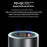 DUDAO R4T 49W Transparent Car Charger QC3.0 USB+Type-C PD Fast Charging Power Adapter - 5