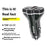 DUDAO R78 PD QC Fast Charging USB + Dual Type-C Cigarette Lighter Car Charger - 2